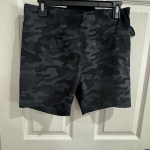 Jockey Black Camo Biker‎ Shorts Size L